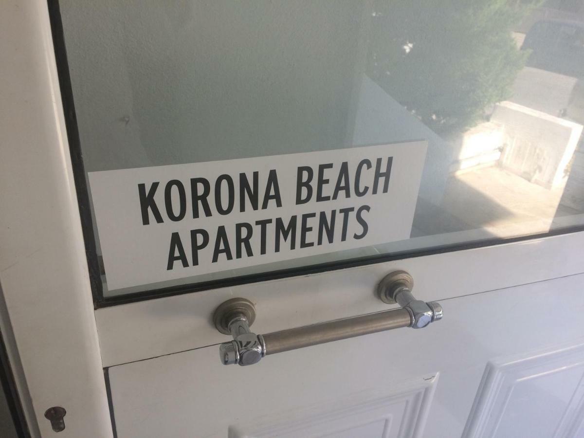 Korona Beach Apartments II Ретимно Экстерьер фото